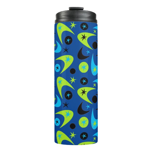 Retro Boomerangs Thermal Tumbler (Front)