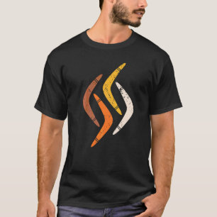 Retro Boomerangs Throwing Sport Australian Boomera T-Shirt