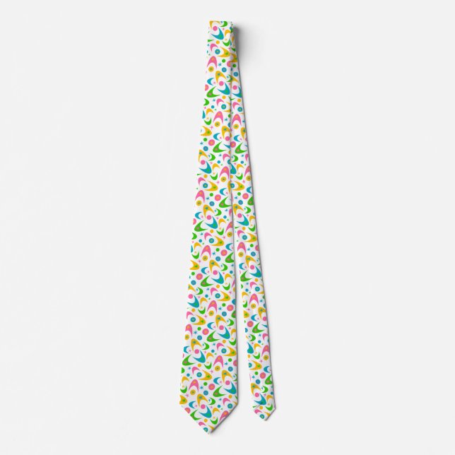 Retro Boomerangs Tie (Front)
