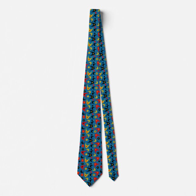 Retro Boomerangs Tie (Front)