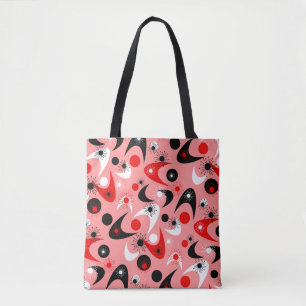 Retro Boomerangs Tote Bag