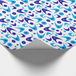 Retro Boomerangs Wrapping Paper