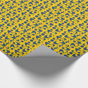 Retro Boomerangs Wrapping Paper
