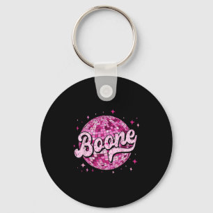 Retro Boone First Name I Love Boone 80s Vintage Key Ring