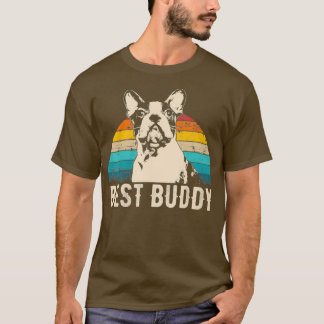 Retro Boston Terrier Men Women Kids Gift T-Shirt