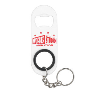 Retro Bottle Opener with Cosmo in Red