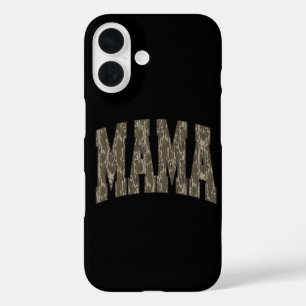 Retro Bottom Lands Camo Hunting Mama Old Camo Mum iPhone 16 Case