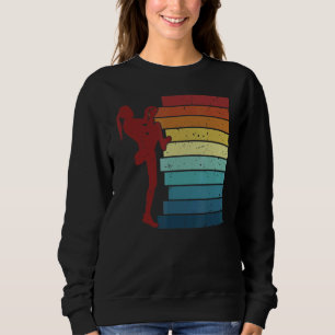 Retro Bouldering Indoor Speed Sport Free Climber C Sweatshirt