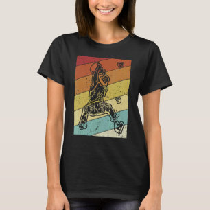 Retro Bouldering Sport Free Indoor Speed Climber C T-Shirt