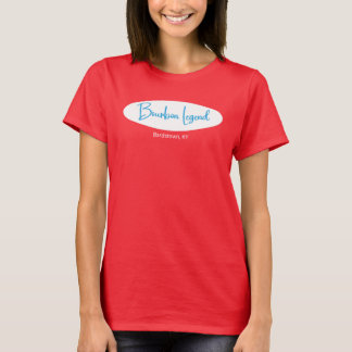 Retro Bourbon Legend oval Women's Relaxed T-Shirt