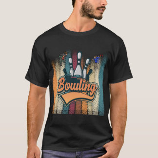 Retro Bowling Shirts Vintage Graphic Tees Unisex