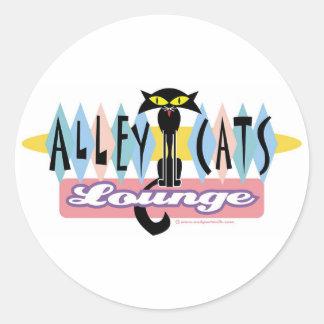 Retro Bowling Sign Sticker