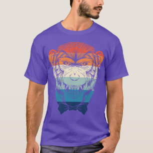 Retro Bowtie Chimp 1 T-Shirt