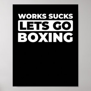 Retro Boxing Gloves - Sparring Fighter Vintage Box Poster
