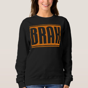 Retro Brah Surfer Vibes Surfing Dad Men Aloha Hawa Sweatshirt