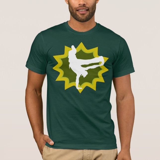 Retro Break Dancer T-Shirt (Front)