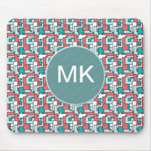 Retro Brick Pattern Mouse Mat