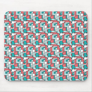 Retro Brick Pattern Mouse Mat
