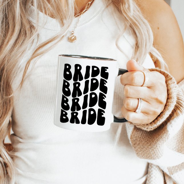 Retro Bride Mug Gifts For Bride To Be (Creator Uploaded)
