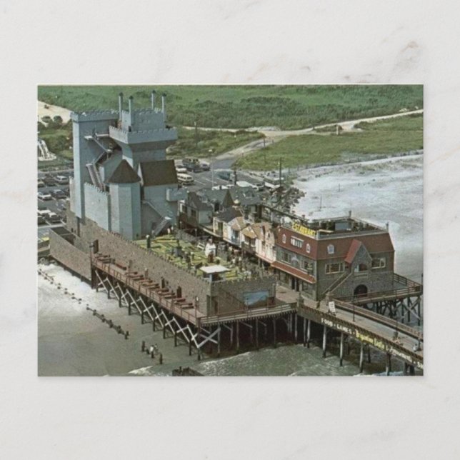 Retro Brigantine Castle Postcard 2 (Front)
