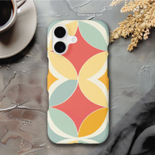 Retro Bright Geometric Shapes Pattern