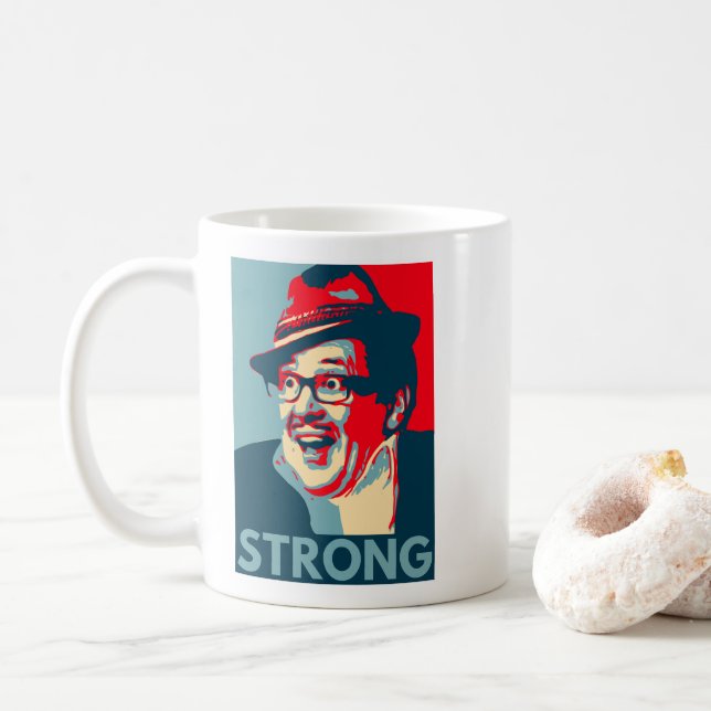 Retro British Comedy Mug (With Donut)