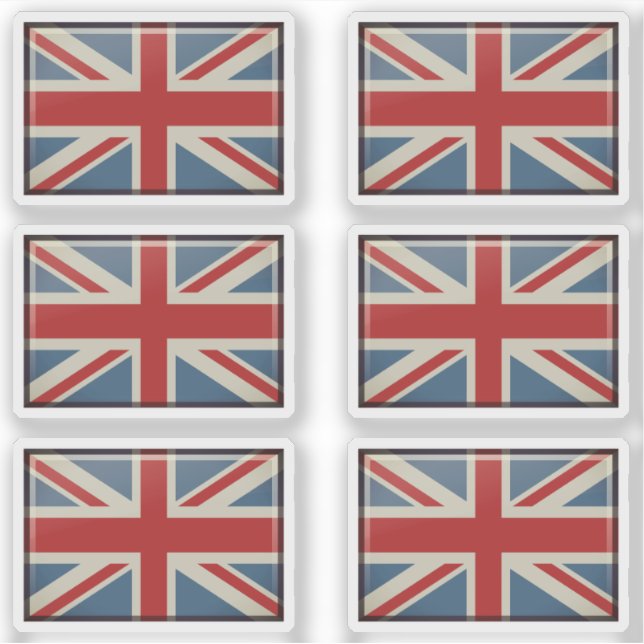 Retro British Flag Pack (Front)