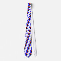 Retro British Mod Scooter Boy Tie