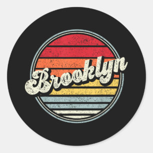 Retro Bruh Im In 5th Grade Cute Fifth Grade Boys K Classic Round Sticker