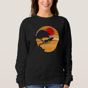 Retro Buddhist Bonsai Japanese Aesthetic Bonsai Tr Sweatshirt