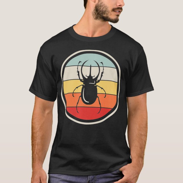 Retro - Bug Beetle  Insect Entomologist Gift - T-Shirt (Front)