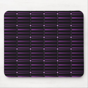 Retro Building Blocks Mousepad, Purple Mouse Mat