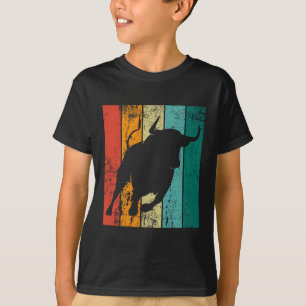 Retro Bull  T-Shirt