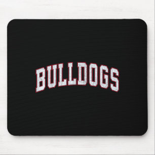 Retro Bulldogs For Men Women Boys Girls Kids Mouse Mat
