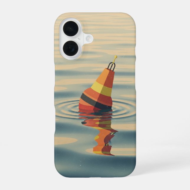 Retro Buoy iPhone 16 Case (Back)