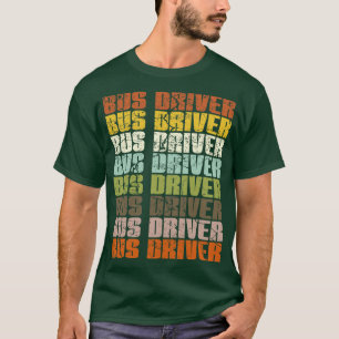 Retro Bus Driver T-Shirt