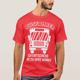Retro bus gift bus driver T-Shirt