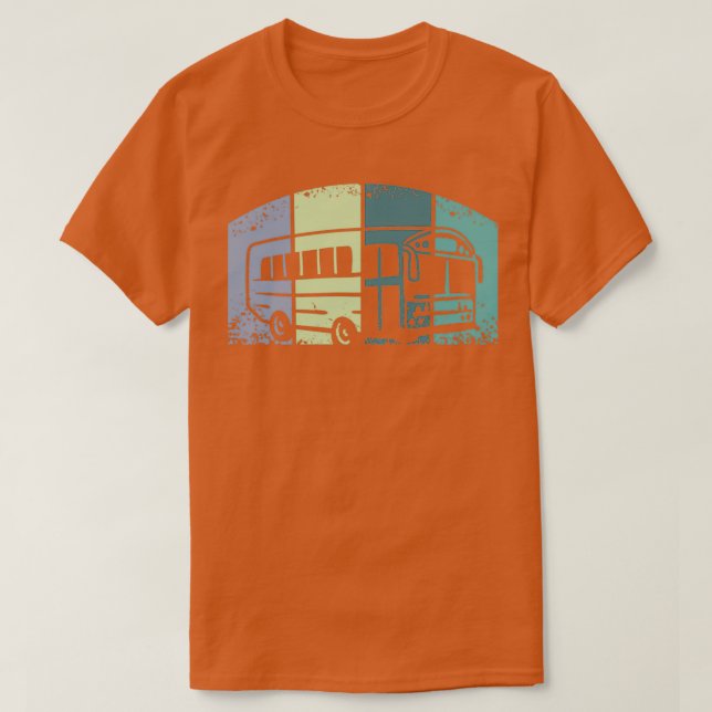 Retro Bus T-Shirt (Design Front)