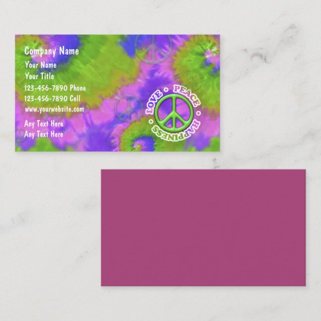 Retro Business Card (Front/Back)