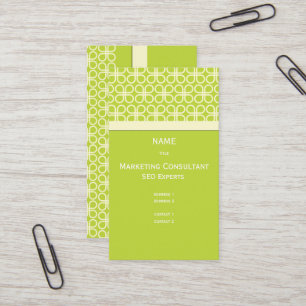 Retro Business Card for Designers/diy colour..