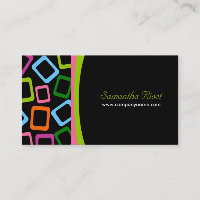 Retro Business Cards (Front)
