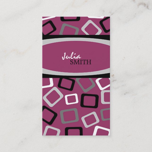 Retro Business Cards (Front)