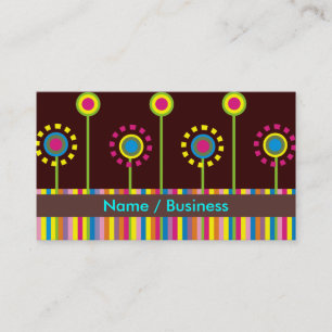 Retro Business Cards. Card