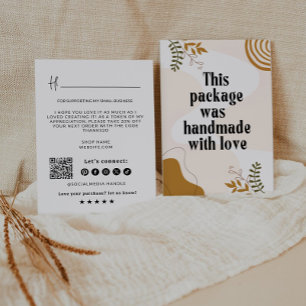 Retro Business Thank You Card