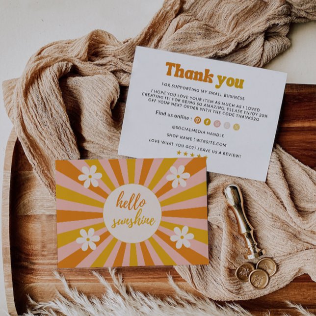 Retro Business Thank You Card (Creator Uploaded)