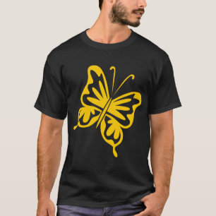 Retro Butterfly - Amber T-Shirt