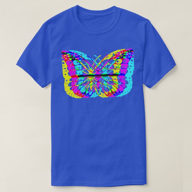 Retro Butterfly T-Shirt (Design Front)
