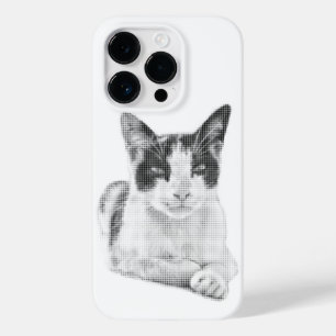 Retro Calico Halftone Case-Mate iPhone 14 Pro Case
