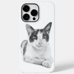 Retro Calico Halftone Case-Mate iPhone 14 Pro Max Case