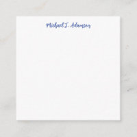 Retro Callgraphy Elegant Plain Simple White
